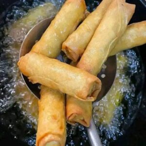 Home chicken spring rolls jumbo size islamabad safe & homemade