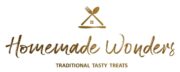 homemade wonders logo golden brown